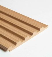 Модульная панель Acupan Trapeze AP122501.95 Эльм натуральный 2760х122х12 мм — фото 2, Панели