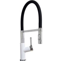 Смеситель для кухни BRNOU BR760-2 Белый Черный — фото 1, Смесители