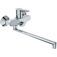 Смеситель для ванны Ideal Standard Alpha BD044AA универсальный Хром — фото 1, Смеситель для ванны