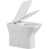 Унитаз Agger AT02200 приставной с сиденьем Микролифт — фото 2, Приставные унитазы