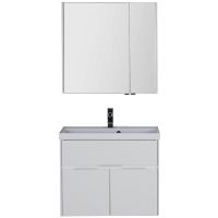 Комплект мебели для ванной Aquanet Латина 80 179839 подвесной Белый — фото 1, Комплекты мебели для ванной