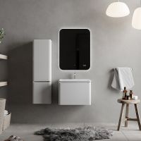 Товар: Зеркало Raval Ego 60 Ego.02.60/W/RL с подсветкой с бесконтактным выключателем и часами - фото 3 Зеркало Raval Ego 60 Ego.02.60/W/RL с подсветкой с бесконтактным выключателем и часами — фото 3, Зеркала в ванную комнату