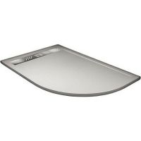 Душевой поддон из искусственного камня Veconi Tezeo 120x90 L TZ06L-12090A-01-19C3 Белый — фото 1, Душевые поддоны из искусственного камня