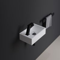 Товар: Раковина Berges Small 37 L 182009 Белая глянцевая - фото 3 Раковина Berges Small 37 L 182009 Белая глянцевая — фото 3, Мини-раковины