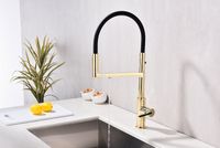 Товар: Смеситель для кухни Paulmark Tornado To213402-G Золото - фото 10 Смеситель для кухни Paulmark Tornado To213402-G Золото — фото 10, Смесители