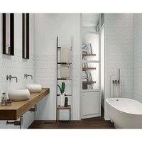 Керамическая плитка La Platera Saten Blanco Tobler настенная 35х90 см — фото 2, Керамическая плитка