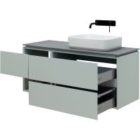 Товар: Тумба под раковину Allen Brau Infinity 120 R 1.21007.PWM подвесная Папирус матовый - фото 9 Тумба под раковину Allen Brau Infinity 120 R 1.21007.PWM подвесная Папирус матовый — фото 9, Тумбы под раковину