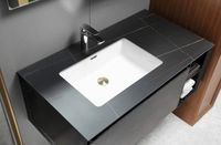 Товар: Тумба с раковиной Orans BC-V8101-1000 100 8101100B подвесная Black - фото 3 Тумба с раковиной Orans BC-V8101-1000 100 8101100B подвесная Black — фото 3, Мебель для ванной