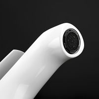 Смеситель для раковины Frap H31 F1031 Белый Хром — фото 7, Смесители для раковины