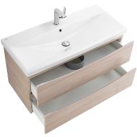 Тумба под раковину BelBagno Marino-Cer 80 MARINO-CER-800-2C-SO-RG-P подвесная Rovere Grigio — фото 5, Тумбы под раковину