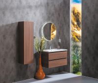 Товар: Шкаф пенал Boheme Armadi Art Capolda 35 849-120-D подвесной Dark wood - фото 3 Шкаф пенал Boheme Armadi Art Capolda 35 849-120-D подвесной Dark wood — фото 3, Мебель для ванной