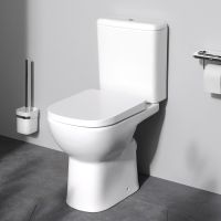 Унитаз компакт AM.PM Sunny Aquaspin C85C8601SC с бачком и сиденьем Микролифт — фото 1, Напольные унитазы