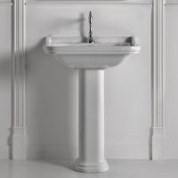 Товар: Раковина Kerasan Waldorf 80 4141K1bi/cr*1 Белая - фото 2 Раковина Kerasan Waldorf 80 4141K1bi/cr*1 Белая — фото 2, Раковины