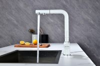 Смеситель для кухни Paulmark Serpentine Se213222-431 Белый матовый — фото 11, Смесители для кухни