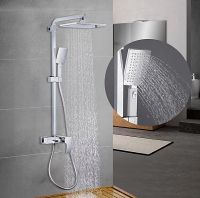 Душевая система Gappo Хром Белый арт-G2407-30 — фото 5, Душевые стойки