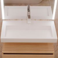 Раковина Boheme Armadi Art Flat 80 859-080 Белая — фото 2, Раковины