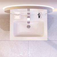 Тумба под раковину AM.PM X-Joy 65 M85AFHX0652BM подвесная Черная матовая — фото 12, Тумбы под раковину