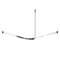 Карниз для ванны Ridder 52500 Хром — фото 1, Карнизы для ванной