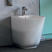 Биде Kerasan Tribeca 512030 Белое матовое — фото 6, Биде