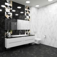 Товар: Керамическая плитка Керамин Монако 7Д универсальный калейдоскоп настенная 25х75 см - фото 4 Керамическая плитка Керамин Монако 7Д универсальный калейдоскоп настенная 25х75 см — фото 4, Керамическая плитка