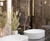 Керамогранит Laparet Emperador Brown полированный 60x120 см — фото 9, Керамогранит