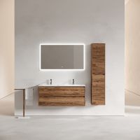 Тумба под раковину Sancos Libra 120 LB120-2ECH подвесная Дуб чарльстон — фото 7, Тумбы под раковину