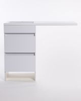 Тумба с раковиной Orange Sistema 110 L ST-110TUW+RAL Белая глянцевая — фото 8, Тумбы с раковиной