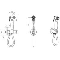 Товар: Гигиенический душ Boheme Imperiale 405 Золото - фото 2 Гигиенический душ Boheme Imperiale 405 Золото — фото 2, Душевое оборудование. Душевая программа