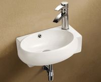 Товар: Раковина WeltWasser Aisbach 5011 R 43 10000003875 Белый глянец - фото 2 Раковина WeltWasser Aisbach 5011 R 43 10000003875 Белый глянец — фото 2, Мини-раковины