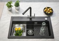 Кухонная мойка Alveus Granital Atrox 40 Carbon G91 790x500 1140447 Угольная — фото 4, Кухонные мойки