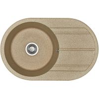 Кухонная мойка Aquaton Амира 78 1A712932AI220 Песочная — фото 1, Кухонные мойки