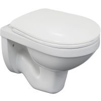 Унитаз Berges Gamma 081115 подвесной с сиденьем Микролифт — фото 1, Подвесные унитазы