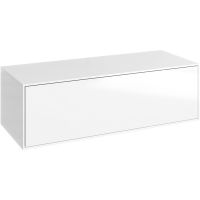 Тумба Aqwella 5 Stars Genesis 100 GEN0310W подвесная Белая — фото 1, Комоды и тумбы для ванной комнаты