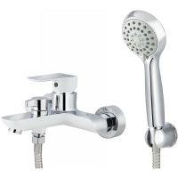 Смеситель для ванны Kaiser Glory 69122 Белый Хром — фото 1, Смесители