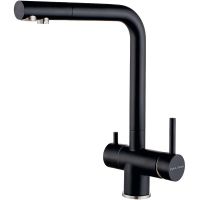 Смеситель для кухни Paulmark Skalen Sk213020-401 Антрацит — фото 1, Смесители для кухни