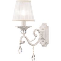 Настенный светильник Maytoni Elegant Grace ARM247-01-G Белый Золото — фото 1, Светильники