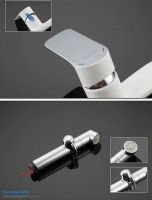 Гигиенический душ со смесителем Gappo G48 G2048-8 Белый Хром — фото 5, Душевое оборудование. Душевая программа