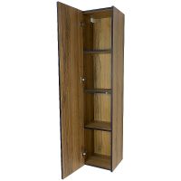 Товар: Шкаф пенал Bellezza Бруно 35 L 4622204182496 подвесной Табакко - фото 3 Шкаф пенал Bellezza Бруно 35 L 4622204182496 подвесной Табакко — фото 3, Мебель для ванной