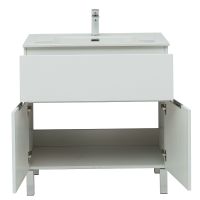 Товар: Тумба под раковину Aquanet Алвита New 80 277550 Белая матовая - фото 4 Тумба под раковину Aquanet Алвита New 80 277550 Белая матовая — фото 4, Мебель для ванной