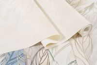 Обои Артекс Хлоя 10725-02 Винил на флизелине (1,06*10,05) Бежевый, Штукатурка — фото 2, Обои для стен