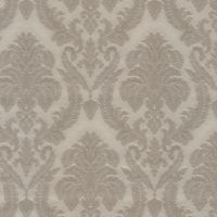 Обои Zambaiti Parati Trussardi VI 46017 Винил на флизелине (1,06*10,05) Серый/Коричневый, Дамаск — фото 1, Обои для стен