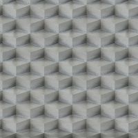 Обои Emiliana Parati Tekko New 20018T Винил на флизелине (1,06*10,05) Серый/Серебряный, Геометрия — фото 1, товары