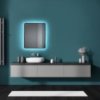 Зеркало Silver Mirrors Инканто Black 60 LED-00002844 с подсветкой с бесконтактным выключателем — фото 3, Мебель для ванной