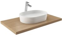 Раковина-чаша Ravak Moon 2 56 XJN01300002 Белая — фото 4, Раковины накладные