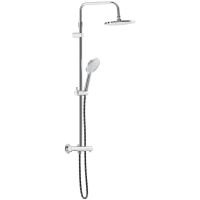 Душевая система Damixa Jupiter 977800000 с термостатом Хром — фото 1, Душевые стойки