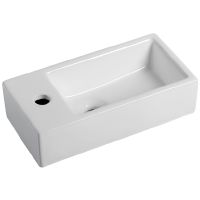 Раковина Gappo 40 R GT706R Белая — фото 1, Мини-раковины