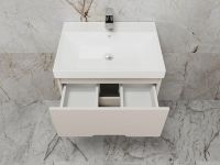 Тумба под раковину Style Line Матис 60 ЛС-00002310 подвесная Крем — фото 4, Мебель для ванной