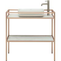 Товар: Консоль под раковину Allen Brau Liberty 90 1.33004.60 Медь браш - фото 3 Консоль под раковину Allen Brau Liberty 90 1.33004.60 Медь браш — фото 3, Мебель для ванной