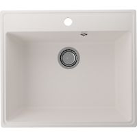 Кухонная мойка Ulgran Quartz Forte 580-01 Жасмин — фото 1, Кухонные мойки