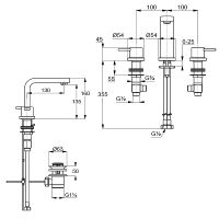 Товар: Смеситель для раковины Kludi Zenta 383930575 Хром - фото 2 Смеситель для раковины Kludi Zenta 383930575 Хром — фото 2, Смесители